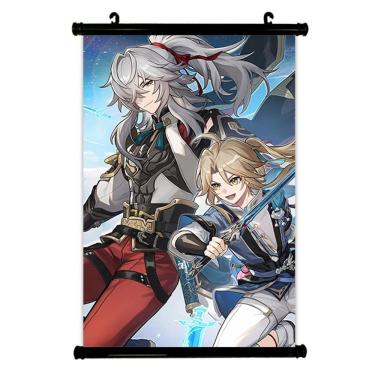 Imagem de Quadro: pintura de parede, pintura de parede, tela Honkai Star Rail, 40x60cm