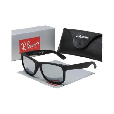 Imagem de Óculos De Sol Unissex Polarizados Anti-reflexo Com Armação Grande Quad