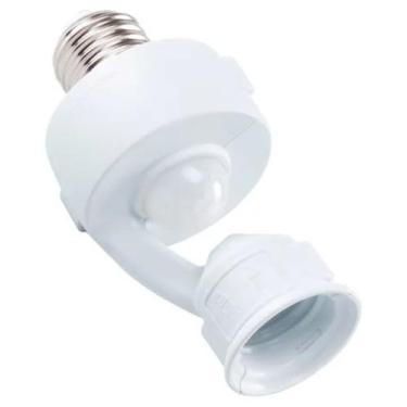 Imagem de Sensor de presença soquete e27 mpq-20f sem ajuste de tempo - MarGirius