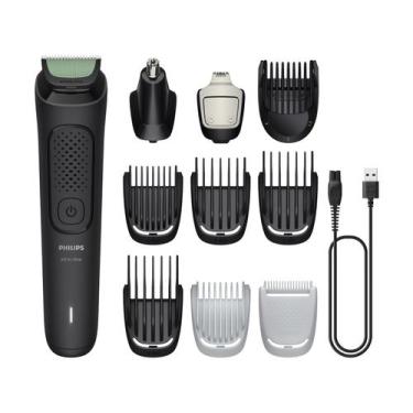 Imagem de Aparador de Pelos MG3931/15 Multigroom 10 em 1 Uso Seco Philips, Preto