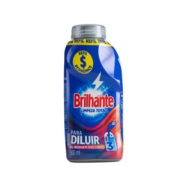 Imagem de Sabão Líquido Concentrado Brilhante Limpeza Total - Refil 500ml, 500ml