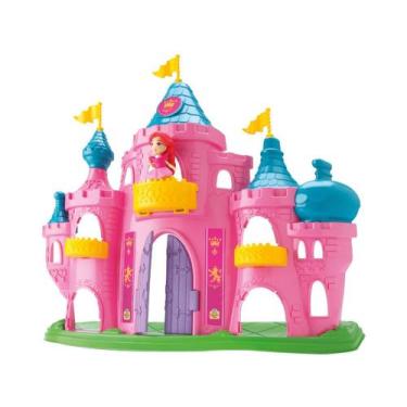 Imagem de Brinquedo Menina Casa Castelo Princesa Judy Samba Toys