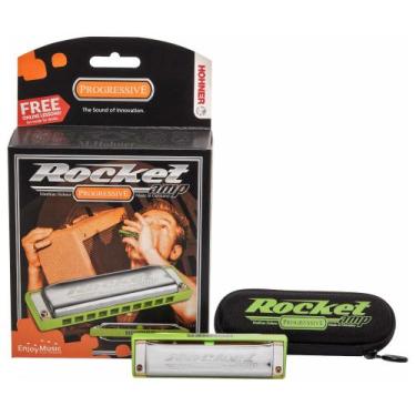 Imagem de Gaita Diatônica Em Dó(C) ROCKET AMP C - HOHNER