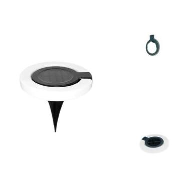 Imagem de Luzes Solares Externas 360 graus Luminária De Chão LED IP65 À Prova D'