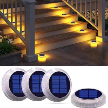 Imagem de Lâmpada Solar LED À Prova D'água Para Exteriores, IP68, Com Acendiment