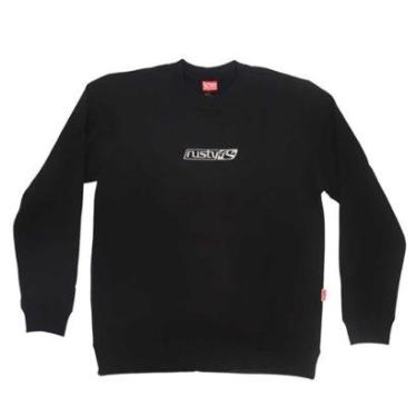 Imagem de Moletom Rusty Careca V8 - Preto-Masculino