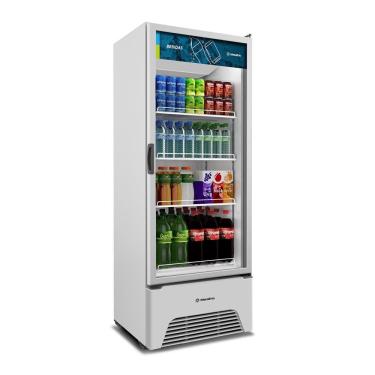 Imagem de Refrigerador Vitrine Metalfrio 572 Litros VB52AH Optima Frost Free, Porta de Vidro, Branco