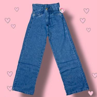 Imagem de Calça Larga/Wide Leg Infantil e Juvenil  Estilo e Conforto - Luz Moda 