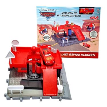 Imagem de Lava Rápido Pit Stop Completo Mcqueen - Toyng
