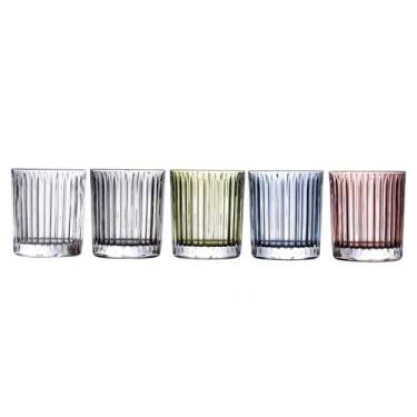 Imagem de Copo baixo Skyline em cristal azul 320ml - Crystal Bohemia, 3 meses po