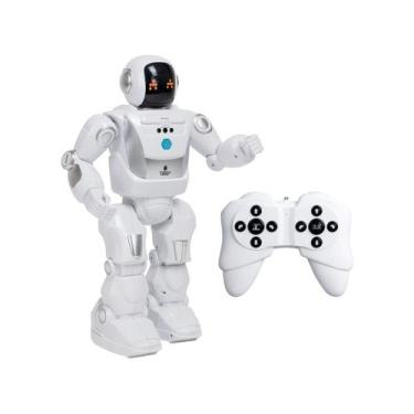 Imagem de Robô de Brinquedo com Controle Remoto - Emite Som e Luz Program A Bot 