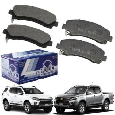 Imagem de Jogo Pastilhas Freio Dianteira GM Trailblazer S-10 após 2017 - SYL, PA
