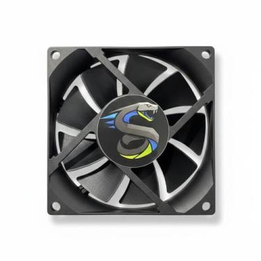Imagem de Cooler Fan Snaker Black 80mm 12v Preto - FC9225
