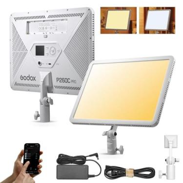 Imagem de Iluminador Godox Led Bicolor P260c Pro Borda Ultrafina