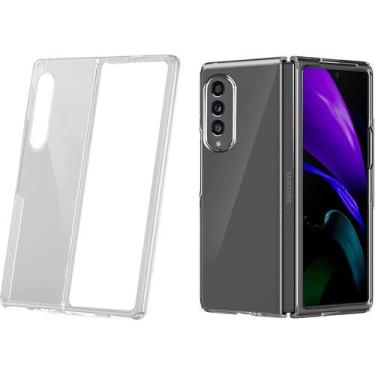 Imagem de Capa Capinha Acrílica Fina Clear Ou Fosca Galaxy Z Fold 3 5G - Danet, 