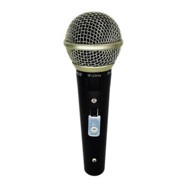 Imagem de Microfone Leson SM58 P4 Preto Brilhante