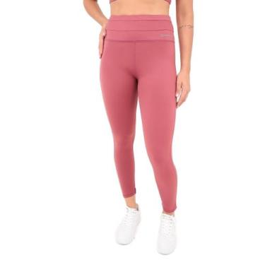 Imagem de Calça Legging Feminina Flex Monttês Cós Alto Poliamida, Ferrugem, GG