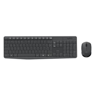 Imagem de Combo Teclado e Mouse sem fio Logitech MK235 com Conexão USB, Pilhas Inclusas -920-0079...