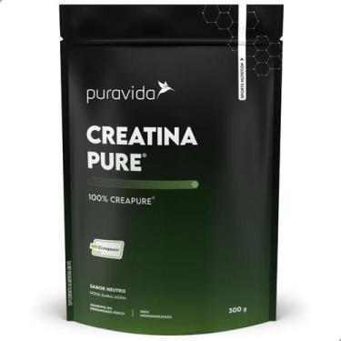 Imagem de Creatina Premium Creapure Força 300g - Pura Vida, Natural