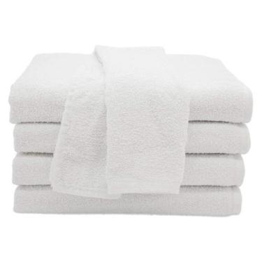 Imagem de Kit 10 Toalhas de Rosto para Salão de Beleza 315 de Gramatura o ideal 