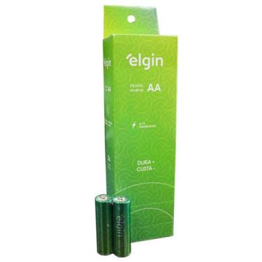 Imagem de Pilha AA Alcalina de 1,5 v com 24 Unidades Elgin