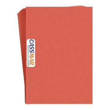 Imagem de Capa Para Encadernação Laranja Line A4 Pp 0,30mm 100un - Cassmar