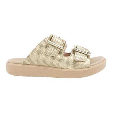 Imagem de Chinelo Feminino Usaflex Uc1402005, Dourado, 38