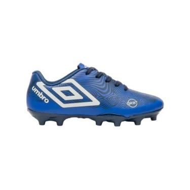 Imagem de Chuteira umbro campo orbit jr unissex, 33, Azul, Marinho