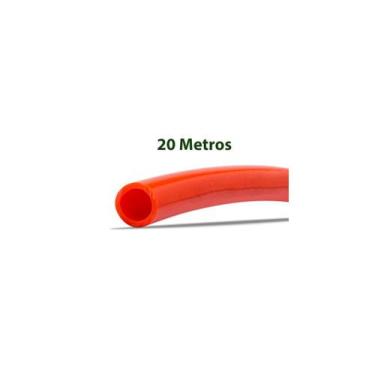 Imagem de Kit com 20 Metros de Mangueira Jardim Laranja 1/2 x 2mm - NACIONAL