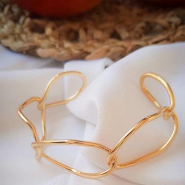 Imagem de Bracelete Maravilha Elo banhado a ouro 18k - Deslumbra