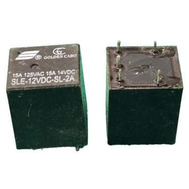 Imagem de 3x Rele 14v 15amp - Sle-12vdc-sl-2a Golden