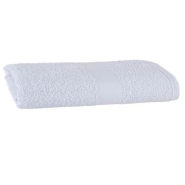 Imagem de Toalha de Rosto Avulsa Linha Salao Profissional 44cmx75cm 100% Algodão 310g-m2 Alta Absorção Branco Margex