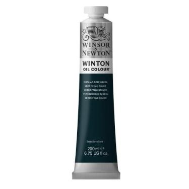 Imagem de Tinta Óleo Para Tela Phthalo Deep Green Winton 200ml Winsor - Winsor &