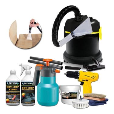 Imagem de Kit Lavagem E Impermeabilização De Sofa Carro + Aspirador