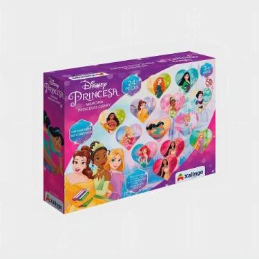Imagem de Jogo da Memória Princesas Disney - 24 PÇS - 1893.2 - Xalingo