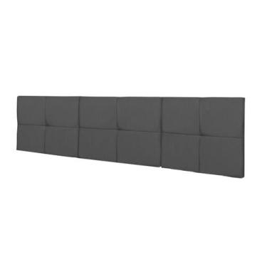 Imagem de Cabeceira Cama Casal Queen MÉXICO 1,60 Box Estofada - Várias Cores - A