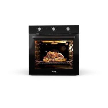 Imagem de Forno Elétrico de Embutir Philco PFE85 86L 2800W Vidro Duplo Preto 220