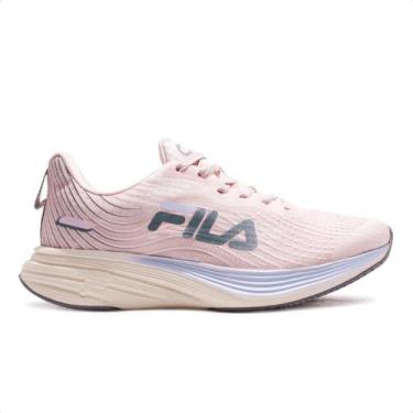 Imagem de Tênis Fila Racer Curve 2 Feminino, 37, Rosa claro, Cinza