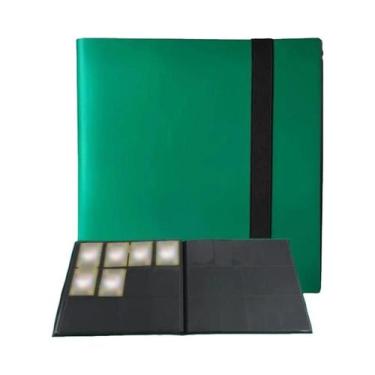 Imagem de Fichário De Cartas Colecionáveis Com 12 Bolsos, Durável Em PP, Capacid