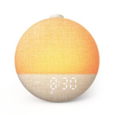 Imagem de Despertador Dreamegg Sunrise 2 com Máquina de Som e Luz Noturna