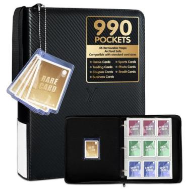 Imagem de Pasta para Cards YEARNING com 990 Bolsos e Grande Capacidade