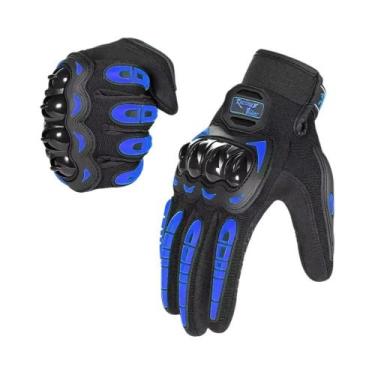 Imagem de Luvas De Motociclismo Táticas Respiráveis Com Proteção Rígida Nos Nós 