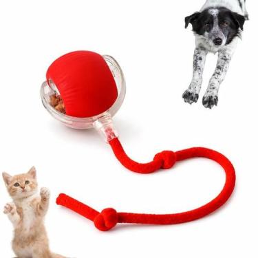 Imagem de Bola Giratória Inteligente para Pet USB Dispenser de Petisco - B2