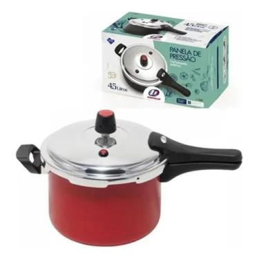 Imagem de Panela De Pressão 4,5l Fechamento Externo Antiaderente - Congratulatio