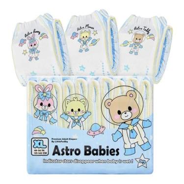 Imagem de Fraldas Geriátricas para Adultos Littleforbig Astro Babies XL 10 unida