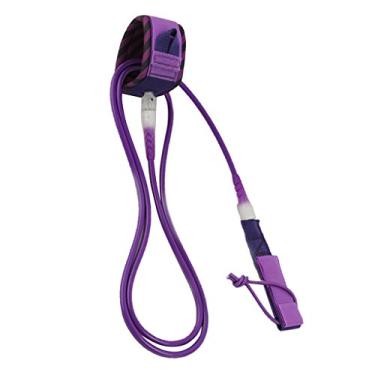 Imagem de Newmind Coleira para prancha de surfe, suporte para prancha de surf, 1,8 m, 2,4 m, 3,7 m, 3,6 m - roxo 2,4 m