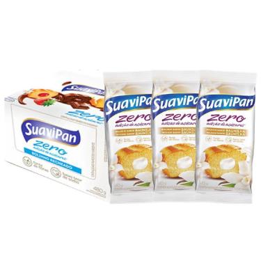 Imagem de Bolinho Zero Açúcar Baunilha Suavipan Display C/ 12 Unid-Unissex