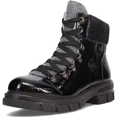Imagem de Rieker Bota feminina Z9132, Preto, 7-7.5