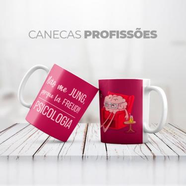 Imagem de Caneca Personalizada Profissão Psicoligia