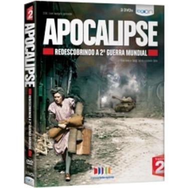 Imagem de Apocalipse redescobrindo a 2a guerra mundial 3 dvds o inferno em imagens reais